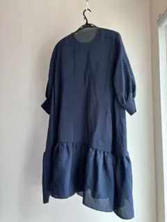 BEIGE, ベイジ ドルマンブラウス ハーフ ブラック 4 Oggi掲載 美品 