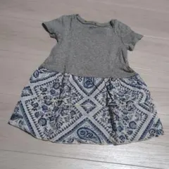 babyGap グレーのTシャツスタイルワンピース