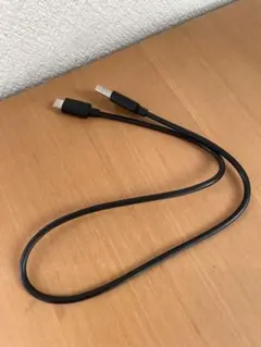 USB-C to USB-A ケーブル 黒
