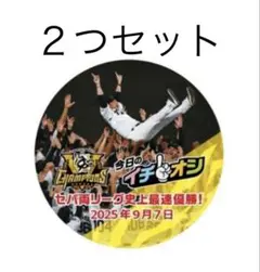 イチオシ　阪神タイガース　2025 JERA セリーグ優勝　缶バッチ