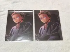 鬼滅の刃 映画 入場者特典 狛治 イラストボード2点