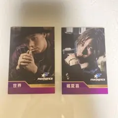 FANTASTICS 世界　堀夏喜　ローソンスピードくじ　セット