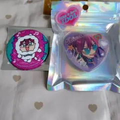 七種茨　ギラデコ　缶バッジ　18個セット GIRA☆デコ】ハート缶バッジ（Rhythm Link／NEW DIMENSION／etc