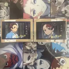 鬼滅の刃　立志編　チェキ風ブロマイド　炭治郎　2点セット