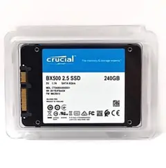 ⑰動作良好・フォーマット済★CRUCIAL 240GB SSD★使用9594時間