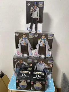 一番くじ　ワンピース　伝説の英雄　D〜ラストワン７個セット