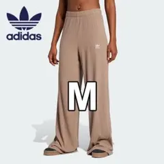 adidas エッセンシャルズ ワイドリブパンツ 新品 Mサイズ