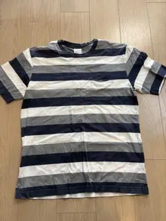 ストライプ Tシャツ ネイビー グレー　ユナイテッドアローズ