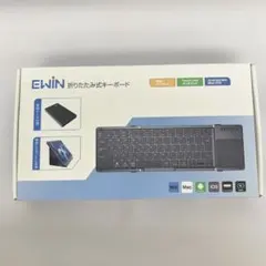 C8-1135Ewin キーボード 折りたたみ式 bluetooth ワイヤレスのサムネイル