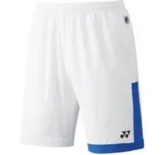 YONEX ハーフパンツ ホワイト/ブルー