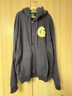 GAP ジップアップパーカー ネイビー　L