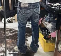 true religion joey super t 白ステッチ io着用 - メルカリ