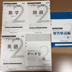 2024/2025 中学実力テスト 中2アドバンストZ-KAIのサムネイル
