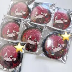 あほの坂田　となりの坂田　缶バッチ　ワーニング