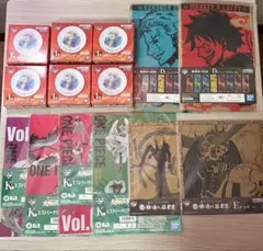 ワンピース 一番くじ プレート フェイスタオル 色紙 クリアファイル まとめ売り