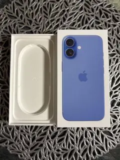 iPhone16 128GB ブルー　空箱　箱のみ
