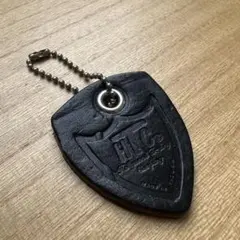 ⑨HTC レザー キーホルダー ダークブラウンのサムネイル