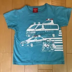 OJICO パトカー白バイデザインTシャツ 8Aのサムネイル