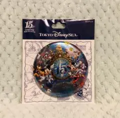★ディズニーシー 15周年☆アニバーサリー☆グランドフィナーレ☆缶バッジ★