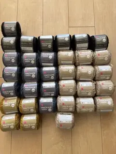 マクラメヤーン ファイン 30g 各色セット