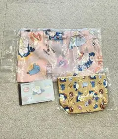 ミスド　ポケモン　ポーチ　エコバッグ　メモ　2024 ミスタードーナツ