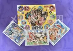 ONEPIECE 20周年記念 非売品 ポストカード ステッカー 4枚セット