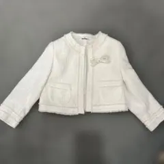 familiar ホワイトジャケット 110