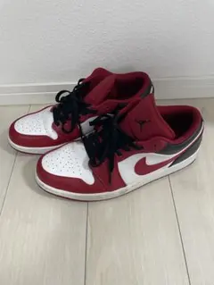 Nike Air Jordan1 Low White/Gym Red/Black