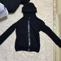 RETRO GRANGE フルジップパーカー ブラック