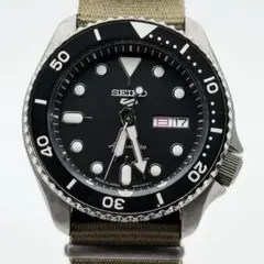 セイコー 4R36-07G0 5スポーツ メンズ ブラック 自動巻き