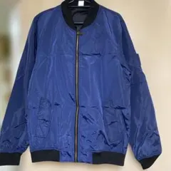 メンズ ジャケットブルゾン ネイビー