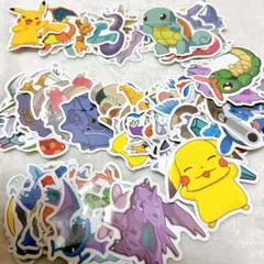 ✨美品✨ポケットモンスター ステッカー　可愛い　DIYステッカー　ポケモン