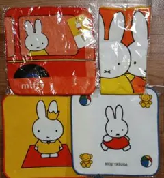 ミッフィー 　タオルハンカチセット 4枚組