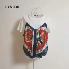 CYNICAL　シニカル　フロントスカーフ　カットソーのサムネイル