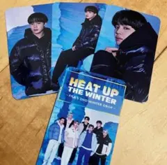 heat up トレカ　3枚セット　ジミン　JIMIN チム　FILA BTS