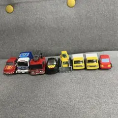 ミニカー 8台セット 消防車 パトカーなど