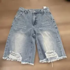 シーインハーフデニムパンツ　XSのサムネイル