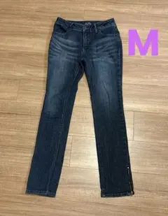 【美品】JEFFLEY ジェフリー　デニム　インディゴブルー