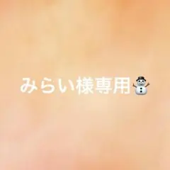 みらい様専用★オーダー