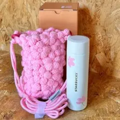 海外 スターバックス 25’桜 小容量スタンレー ステンレス タンブラー＆バッグ