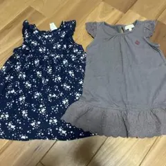 H&M 、HusHusH ノースリーブワンピース　ジンボリーワンピースのサムネイル