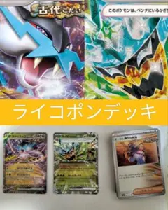 レギュ対応　ライコポンデッキ　60枚