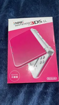Newニンテンドー3DS LL ピンク×ホワイト 箱付き
