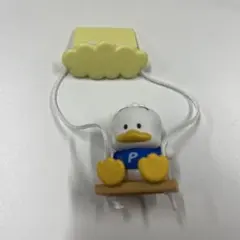 ブランコに乗ったアヒル ミニフィギュア