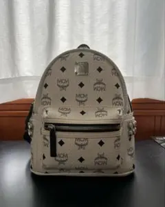 『早い者勝ち』MCM ホワイト リュック　パックパック MCM リュック 白 S MCM リュック バックパック 白