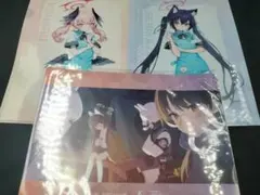 ブルーアーカイブ セガラッキーくじ C賞 クリアファイル+ステッカー