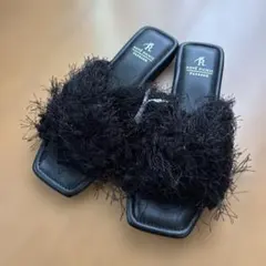 【新品未使用タグ付き】ROPÉ PICNIC ブラック サンダル 24.5cm