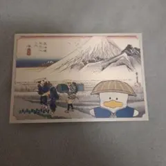 あひるのペックル ポストカード 原朝之富士のサムネイル