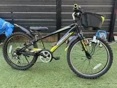 ジュニアスポーツ自転車 ブラック/イエロー　22インチのサムネイル