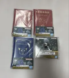 一番くじ 3年Z組 銀八先生　銀魂　F賞　校章バッヂ　G賞　カードケース 4点